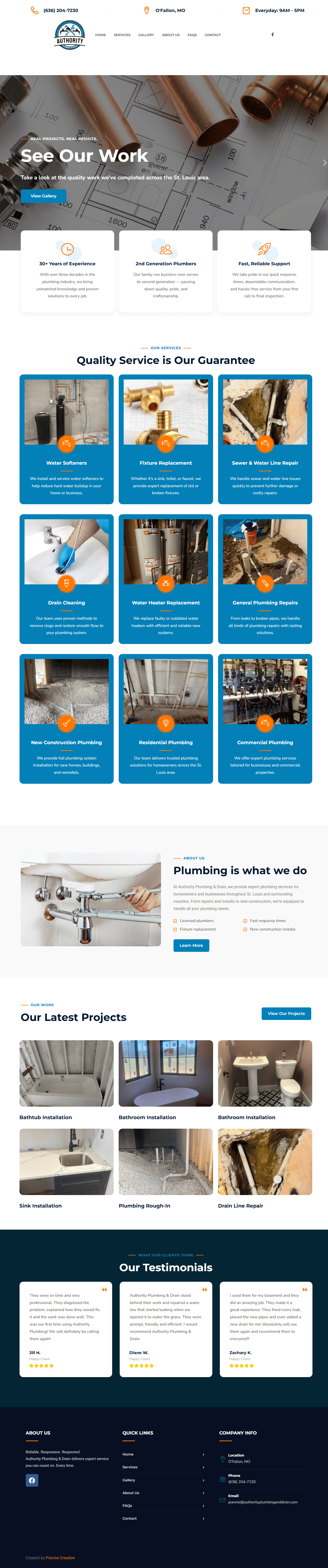 St. Louis Licensed Plumber homepage
